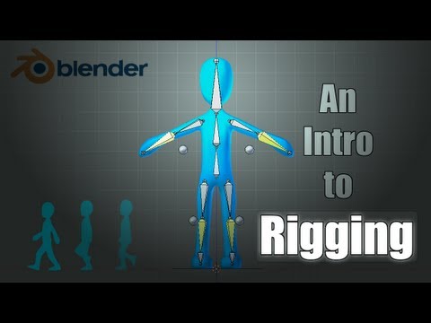 Rigging a model in blender
